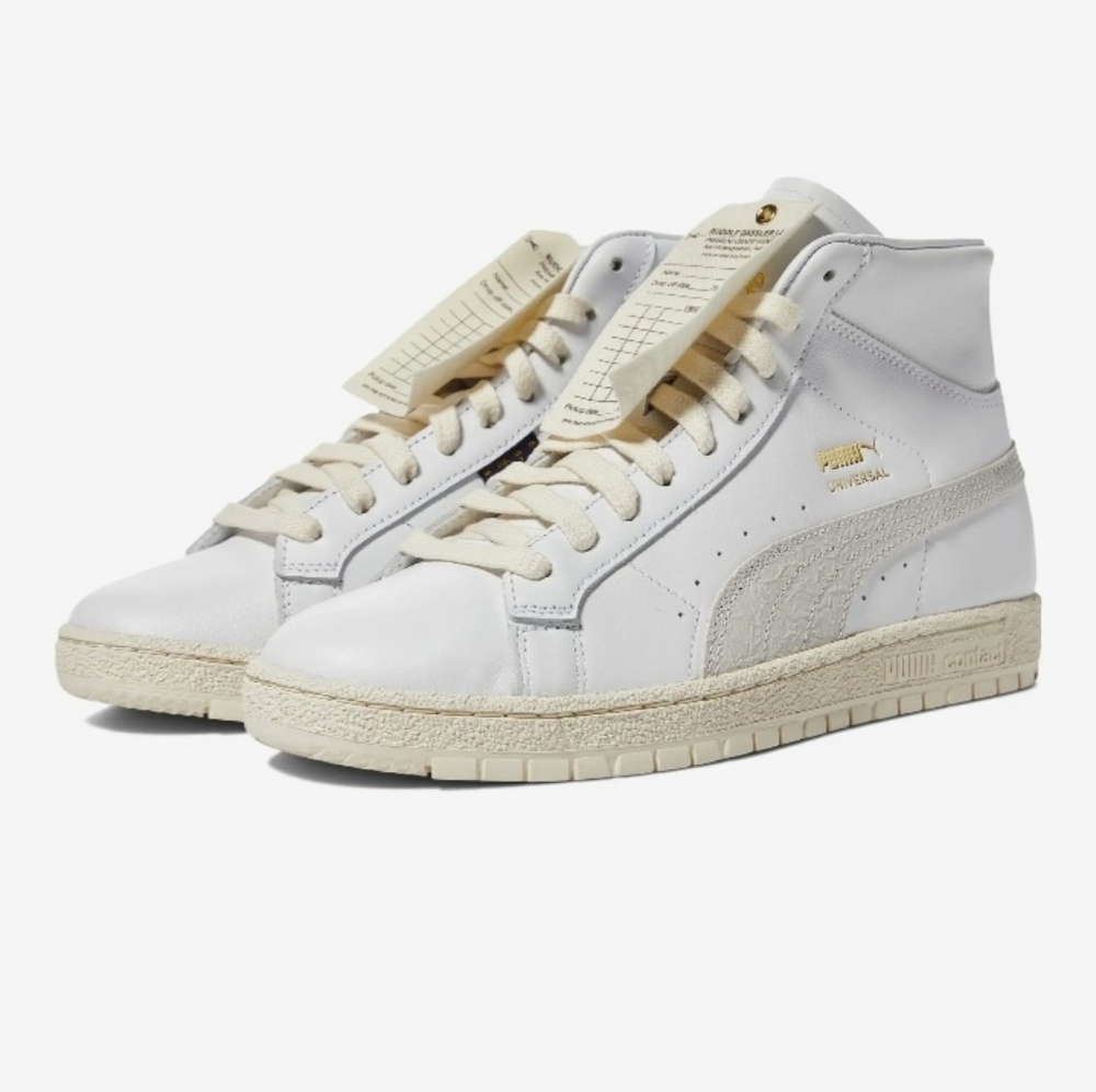 Mens 9 1/2 Leather Puma Rare Sneakers